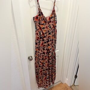 Anthropologie wide leg jumpsuit